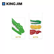 【KING JIM】KITTA隨身攜帶和紙膠帶 Clear透明 繡片貼 (KITT007)