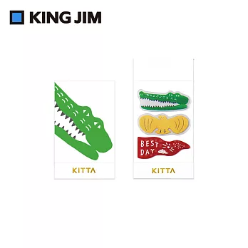 【HITOTOKI】KITTA 隨身攜帶和紙膠帶  Clear透明 繡片貼 (KITT007)