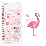 MIDORI 手帳專用貼紙XI - 粉色系