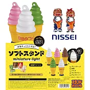 NISSEI 冰淇淋微型燈台 扭蛋/轉蛋 _單入隨機款