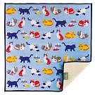 【Prairie Dog】日本可愛動物系列純棉柔軟方巾． 貓咪