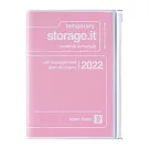 【Mark’s】2022月記事收納手帳B6變型 ‧ 粉紅色