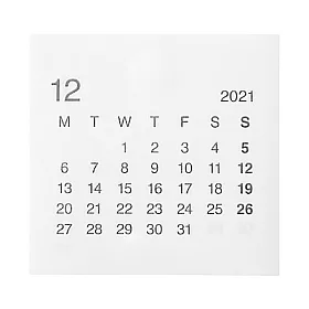 博客來 Muji無印良品 便利貼月曆 小 21年12月 22年12月 博客來 Muji無印良品 便利貼月曆 小 21年12月 22年12月