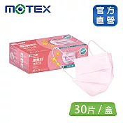 【MOTEX 摩戴舒】醫用口罩 小臉款 櫻花粉(30片/盒) 櫻花粉