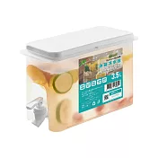 【FUJI-GRACE富士雅麗】3.5L冰箱冷水壺 白色透明
