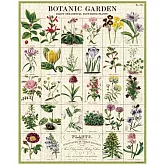 美國 Cavallini & Co. 1000片拼圖 植物花圃 Botanic Garden