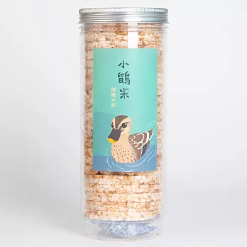 小鶹米【糠糠米餅】大罐裝，100%糙米製成，無糖、無鹽、無添加