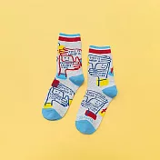 JDS設計襪-個性文創塗鴉藝術棉襪  * THIS IS WHAT A