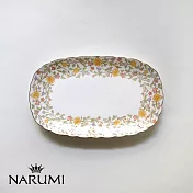 NARUMI日本鳴海骨瓷Fitria秋甜托盤 點心盤(23cm)
