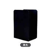 【Cap】日式耐重防滑L型書架(2片/組) 黑色