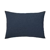 [MUJI無印良品]棉天竺含落棉枕套/43/ 混深藍