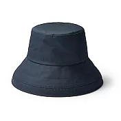 [MUJI無印良品]撥水加工附防水膠條鬱金香帽 深藍