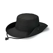 [MUJI無印良品]撥水加工附防水膠條有簷帽 黑色
