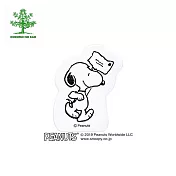 【KODOMO NO KAO】Snoopy木頭造型印章 H  送信 (2247-009)
