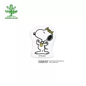 【KODOMO NO KAO】Snoopy木頭造型印章 H  冠軍 (2247-022)