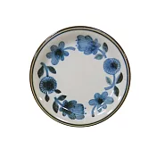 【MARUSAN KONDO】Clasico北歐經典復古風陶瓷餐盤16cm ‧ 藍花