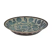 【MARUSAN KONDO】Clasico北歐經典復古風義大利麵陶瓷餐盤21cm ‧ 花園
