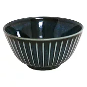 【MARUSAN KONDO】Sendan窯變美濃燒陶瓷飯碗12cm ‧ 午夜藍