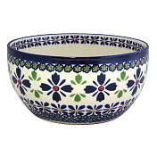 【MARUSAN KONDO】Porska波蘭陶風陶瓷餐碗15cm ‧ 歐式花坊