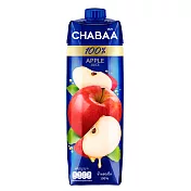 《CHABAA》啜吧-100% 蘋果汁1000ml