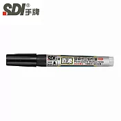 (盒裝12入)手牌SDI S200 直液替換式萬用油性筆  黑
