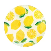 【TOMO】日本卡皮斯貝殼製圓型杯墊 ‧ 檸檬