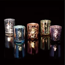 【Kameyama Candle House】星際浪漫復古氣氛蠟燭玻璃瓶 · 雪花銀