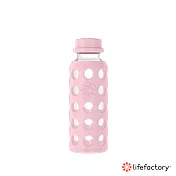lifefactory 密封蓋玻璃水瓶265ml-(FLA-265-LYL) 淡粉色