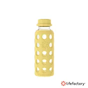 lifefactory 密封蓋玻璃水瓶265ml-(FLA-265-LYL) 淡黃色