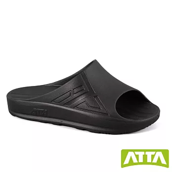 ATTA 40厚均壓散步拖鞋 US5 黑色