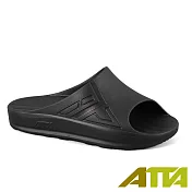 ATTA 40厚均壓散步拖鞋 US7 黑色