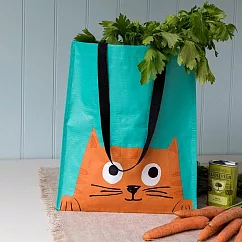 《Rex LONDON》環保購物袋(橘貓) | 購物袋 環保袋 收納袋 手提袋