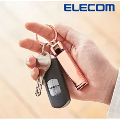 ELECOM 攜帶型兩用手機支架─ 粉