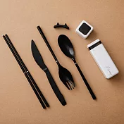 S+Cutlery 環保歐應餐具 (首創食品級PP結合玻璃纖維餐具) 暗黑