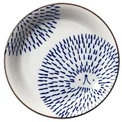 SANGO 北歐風動物紋 陶瓷義大利麵餐盤22cm · 刺蝟