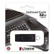Kingston 金士頓 32GB DataTraveler Exodia USB 3.2 隨身碟 DTX/32GB
