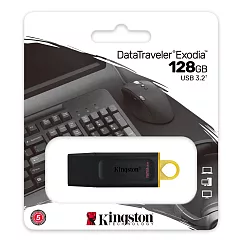 Kingston 金士頓 128GB DataTraveler Exodia USB 3.2 隨身碟 DTX/128GB