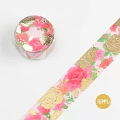【BGM】和紙膠帶 花語旋律金箔Special系列 ‧ 玫瑰