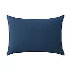 [MUJI無印良品]柔舒水洗棉枕套/43/暗藍