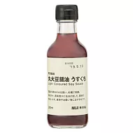 [MUJI無印良品]日產丸大豆醬油(薄口)/200ml