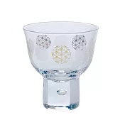 【TOYO SASAKI】日本和紋晶透強化玻璃杯 130ml · 麻葉