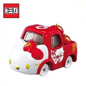 【日本正版授權】Dream TOMICA SP 凱蒂貓 和服系列 紅色款 和(結) Hello Kitty 多美小汽車 166696
