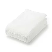 [MUJI無印良品]棉圈絨面用巾/厚型/柔白