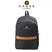 【CROSS】限量1折 頂級名牌後背包-雙肩包 旅行包 肩背包 筆電包 全新專櫃展示品 (黑色)