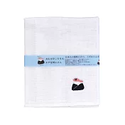 【日本KOJI】日本飯糰刺繡蚊帳生地萬用布巾 · 鮭魚飯糰