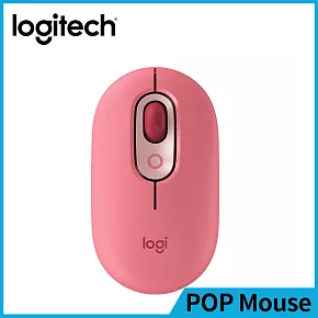 羅技 POP Mouse 無線藍芽滑鼠 魅力桃