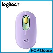 羅技 POP Mouse 無線藍芽滑鼠 夢幻紫