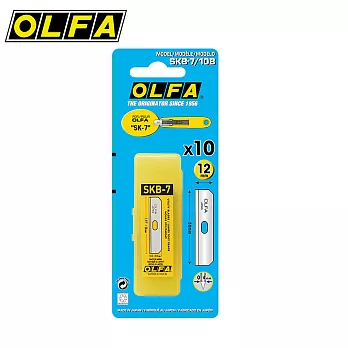 OLFA SKB-7/10B 便利型安全工作刀刀片(10片入)