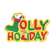 【日本Hakodate】Snoopy史奴比聖誕系列果凍貼紙 · Jolly Holiday