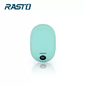 RASTO AH6 電量顯示速熱暖手器 藍